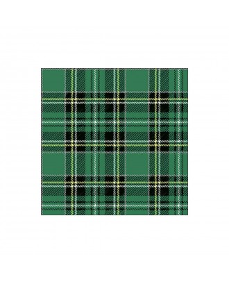 Servetele de masa, 20 buc, 33x33 cm, Scottish Green - AMBIENTE